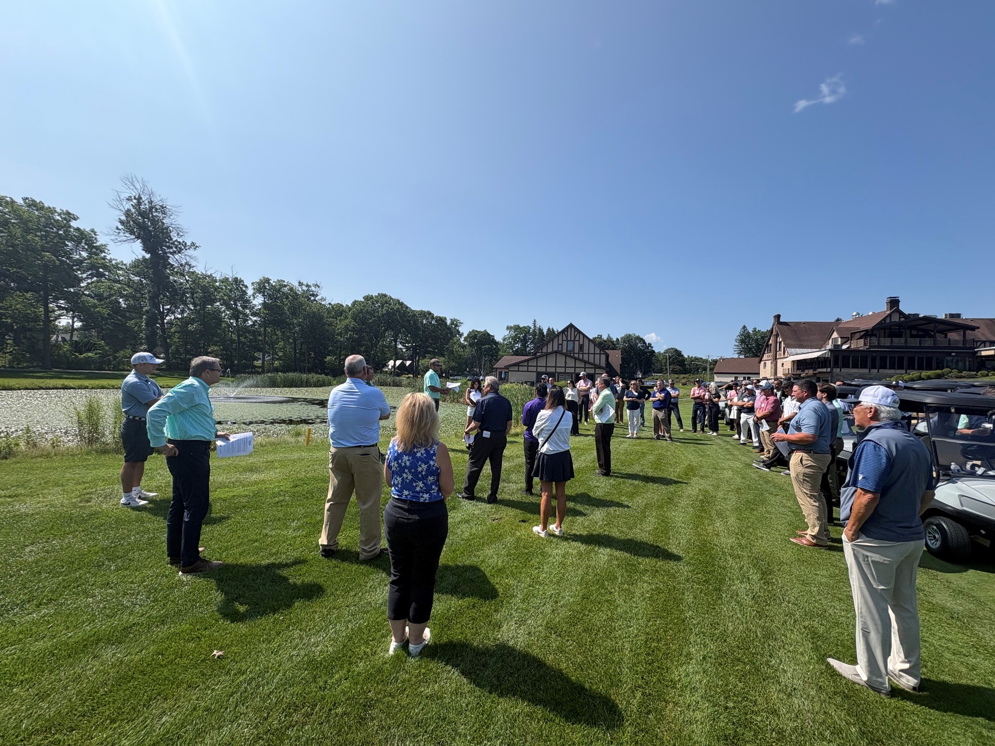 Golf industry walks and talks with New York legislators