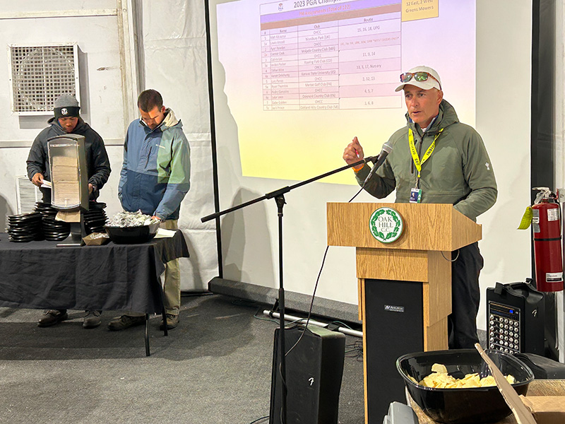 Aerial view of Ghost Creek golf course