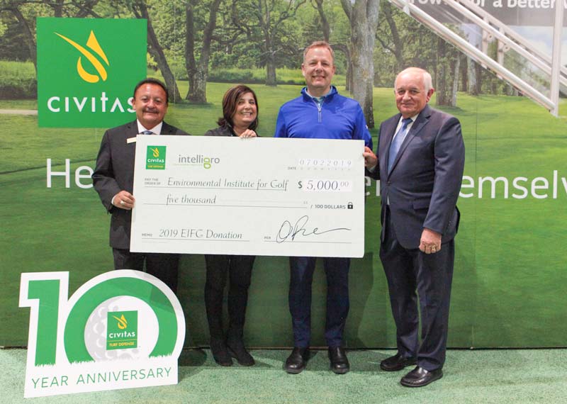 Intelligro gives $5,000 to the EIFG Intelligro donation