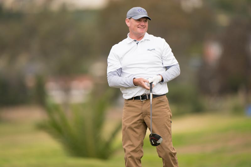 A rookie leads the way in the GCSAA National Championship Steve Gilley
