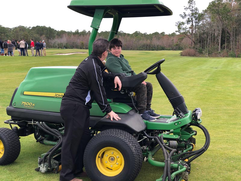 An enlightening First Green experience at GIS 2020 Tranquilo Golf Course