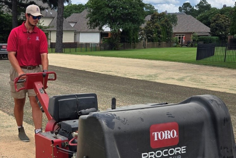 Aerial view of Ghost Creek golf course