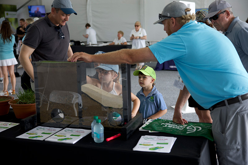 Aerial view of Ghost Creek golf course
