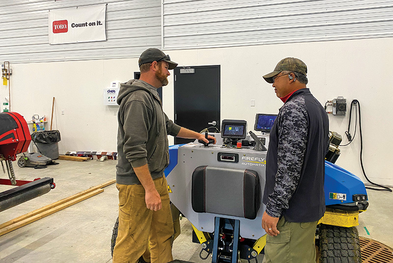 Aerial view of Ghost Creek golf course