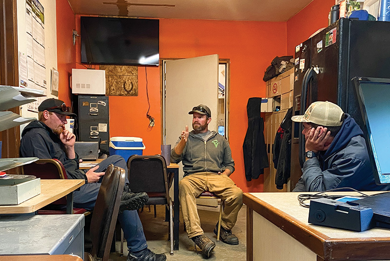 Aerial view of Ghost Creek golf course