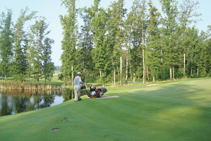 13 tips for better putting green collars Mowing collar