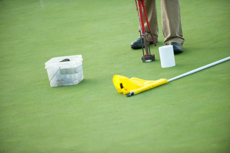 What the Tech? Golf course pin placement Golf course pin placement