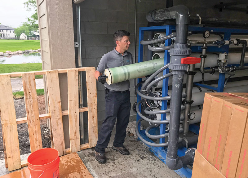 Reversing course: Reverse osmosis cuts golf course irrigation costs Reverse osmosis golf irrigation