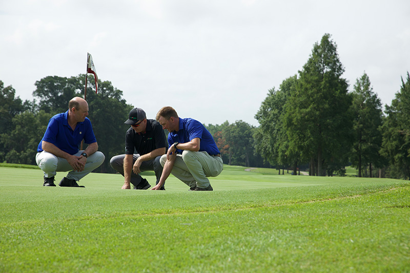 Aerial view of Ghost Creek golf course