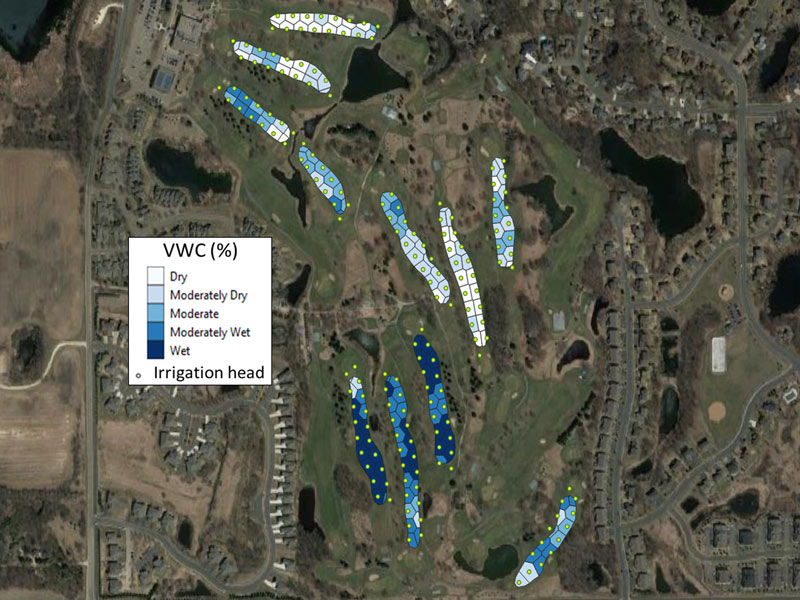 GPS technology in golf course management GPS water conservation