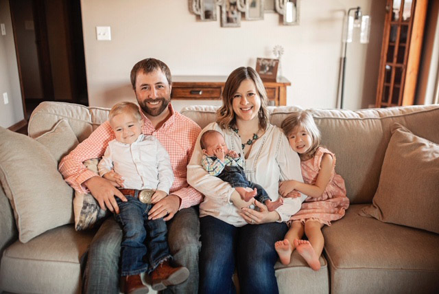 Coronavirus and golf: A bundle of joy in the midst of a pandemic Clay Payne family