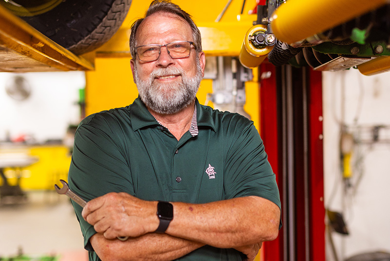 Aerial view of Ghost Creek golf course