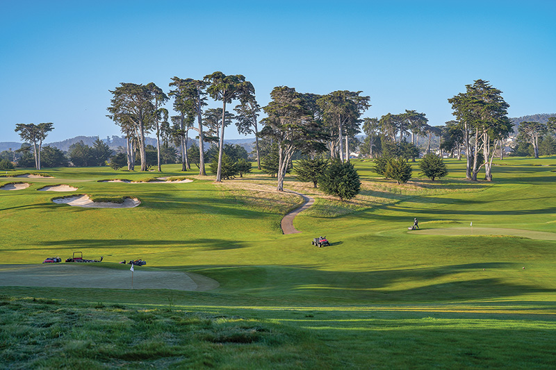 Aerial view of Ghost Creek golf course