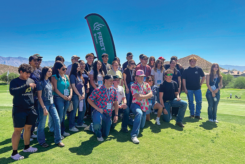 Aerial view of Ghost Creek golf course