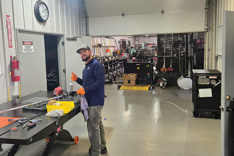 Aerial view of Ghost Creek golf course