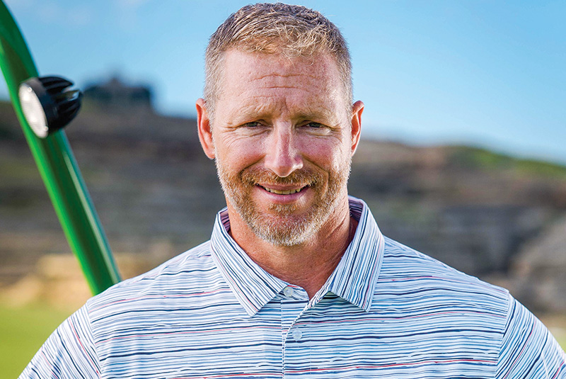 Aerial view of Ghost Creek golf course