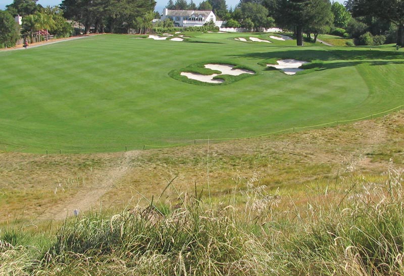 Ghostly golf course grounds Pasatiempo Golf Club