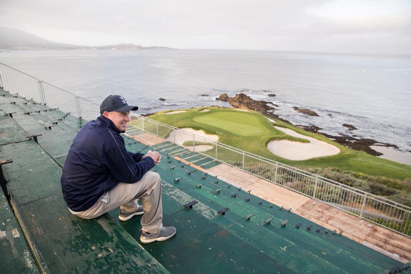 Gallery: A major on the horizon at Pebble Beach Chris Dalhamer superintendent