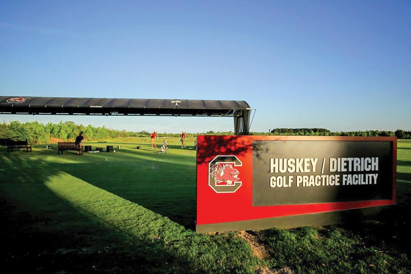 Inside the new crop of college golf practice facilities Huskey Dietrich Golf Practice Facility