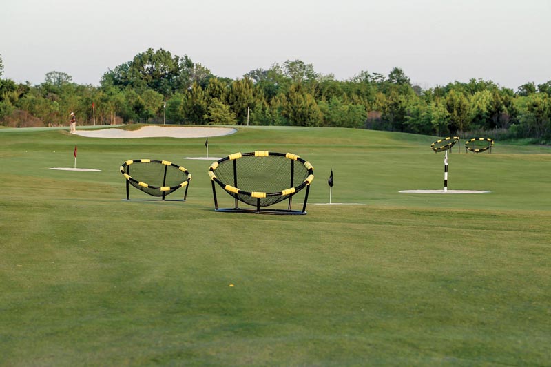 Inside the new crop of college golf practice facilities Huskey Dietrich Golf