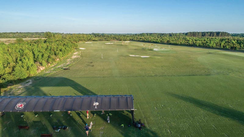 Inside the new crop of college golf practice facilities South Carolina golf practice facility