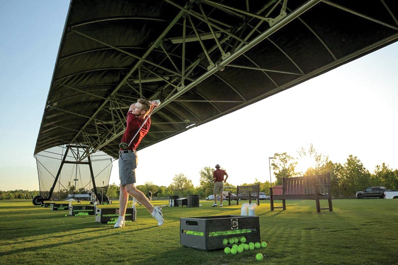 Inside the new crop of college golf practice facilities University of South Carolina golf