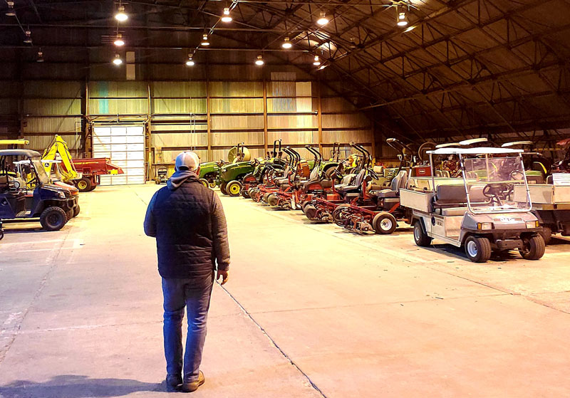 Coronavirus and golf: One man, 350 acres Ben Ellis golf