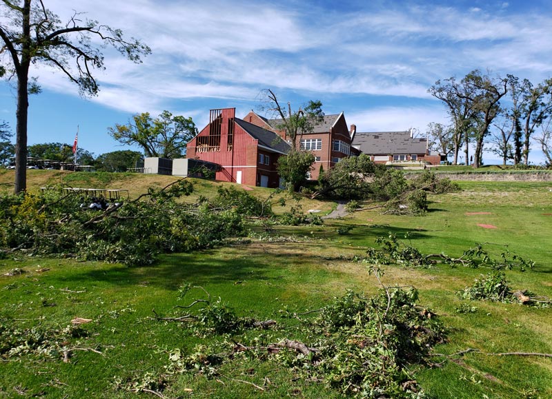 Iowa derecho: Superintendents recount storm, damages Cedar Rapids Country Club