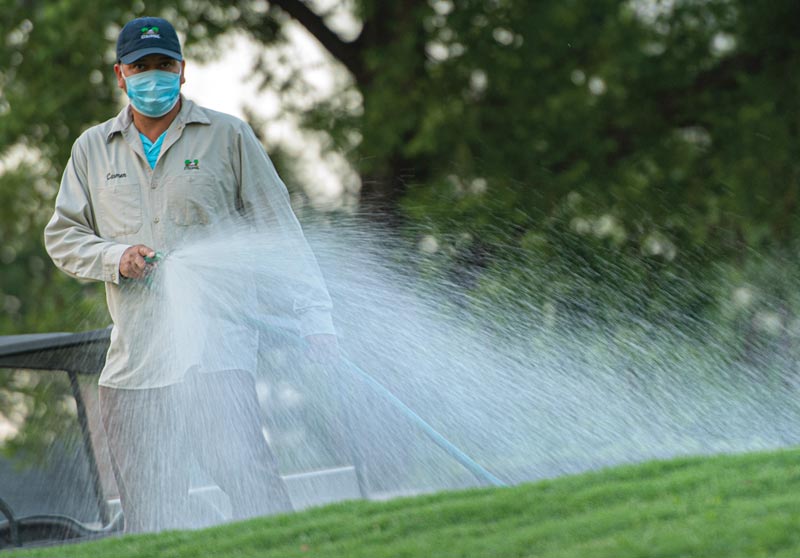 Pro golf and greenkeeping in the time of coronavirus Colonial Country Club golf course