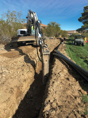 Improved irrigation spurs course’s resurgence Golf course irrigation renovation
