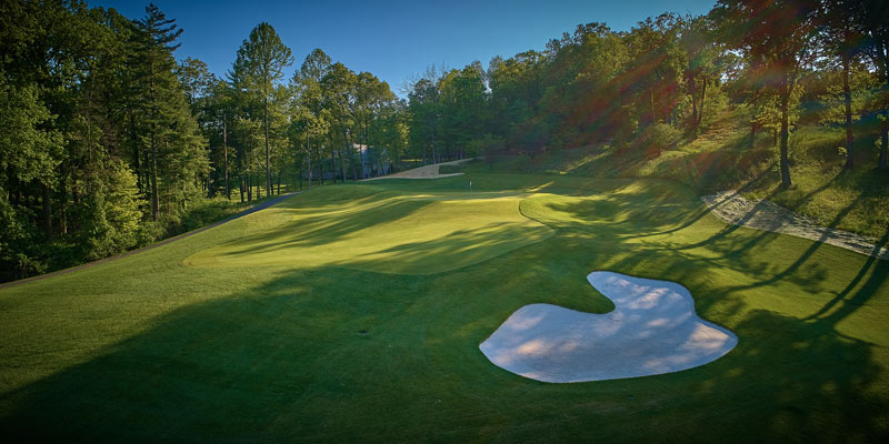A very 2020 golf course renovation project LedgeRock golf