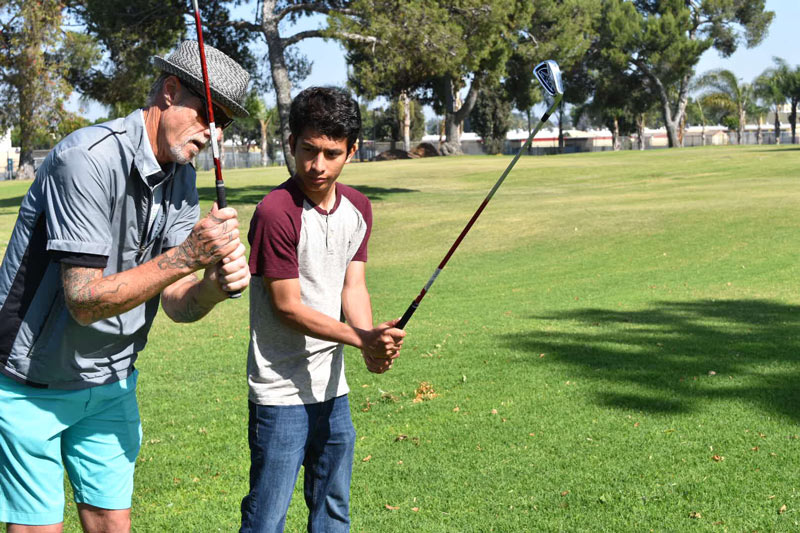 Straight into Compton: SoCal supers revive neglected course Southern California PGA clinic