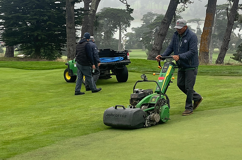 Aerial view of Ghost Creek golf course