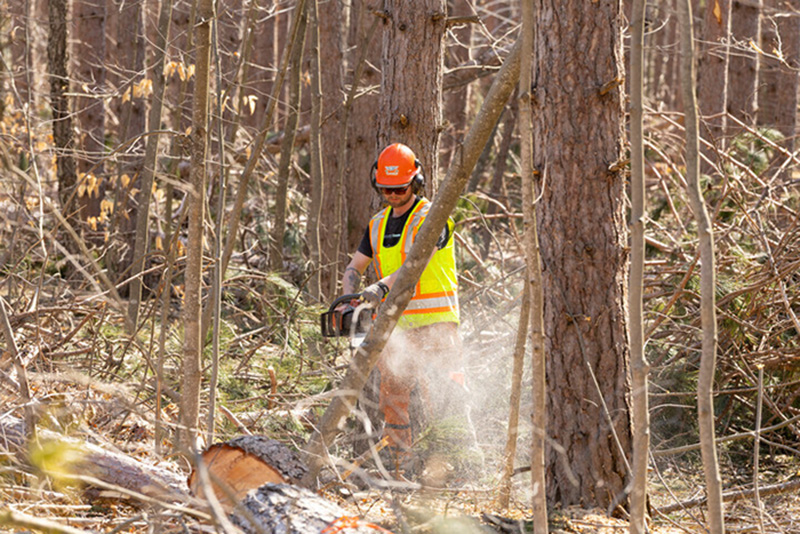 Aerial view of Ghost Creek golf course