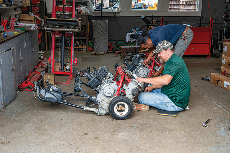 Aerial view of Ghost Creek golf course