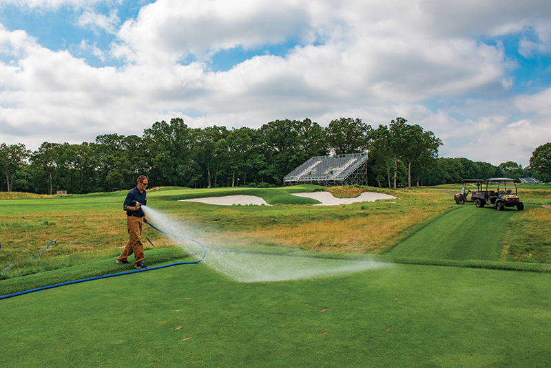 Aerial view of Ghost Creek golf course