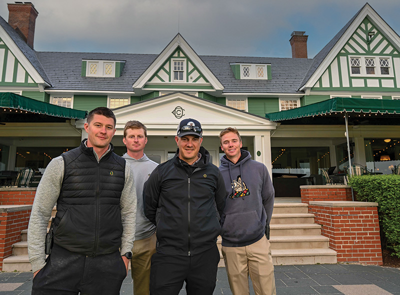 Aerial view of Ghost Creek golf course