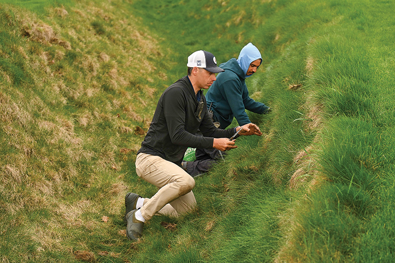 Aerial view of Ghost Creek golf course