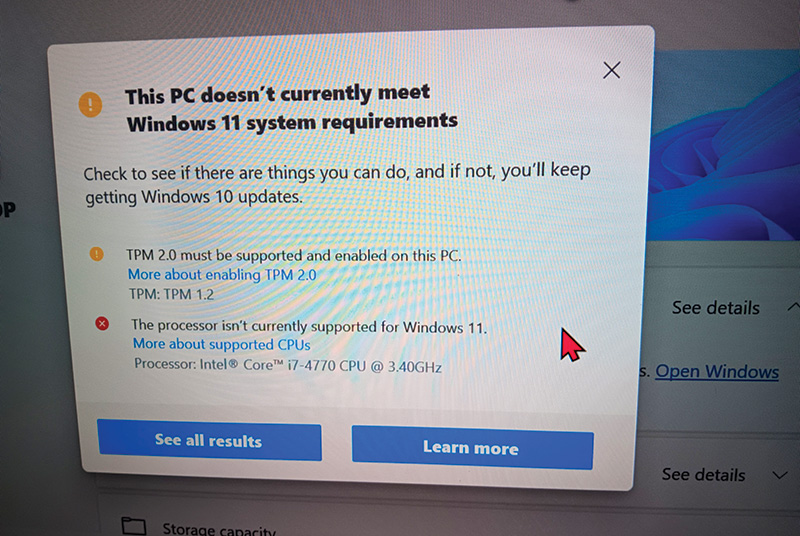 Aerial view of Ghost Creek golf course