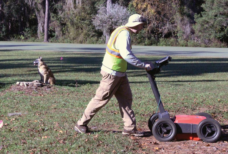Photo Quiz: Tire wall damage, unusual visitors Golf course ground radar