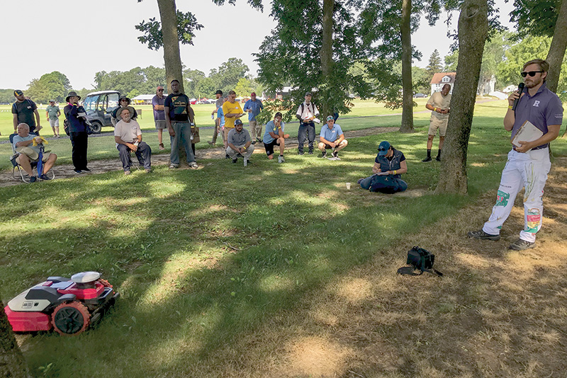 Aerial view of Ghost Creek golf course
