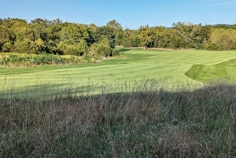 Aerial view of Ghost Creek golf course