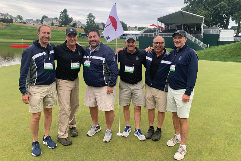 Aerial view of Ghost Creek golf course