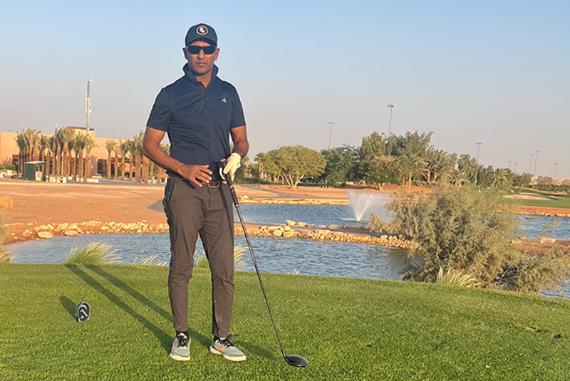 Aerial view of Ghost Creek golf course