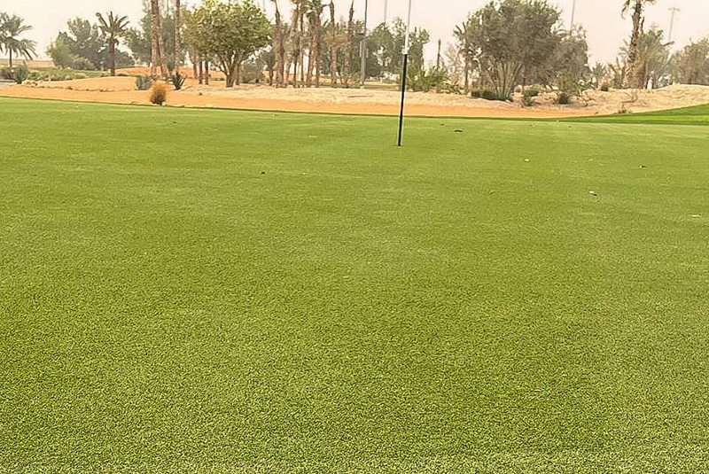 Aerial view of Ghost Creek golf course
